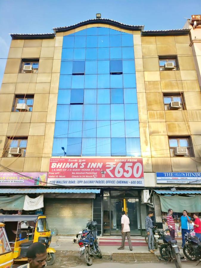Bhimas Inn -Puratchi Thalaivar Dr M G Ramachandran Central Railway Station Chennai Dış mekan fotoğraf